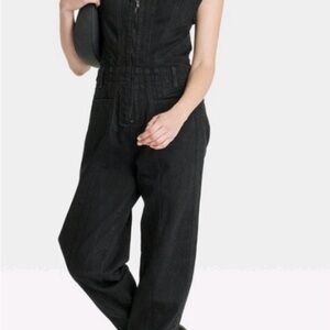 Universal thread Tailored Denim Jumpsuit Black Women